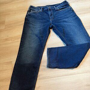 Men's Silver Jeans - EDDIE
